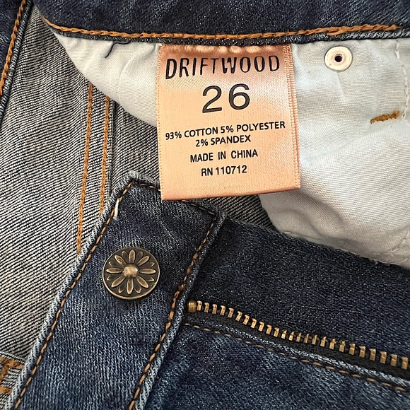 Driftwood Kelly Red Arrow Bootcut Jeans, 26 - Picture 13 of 15